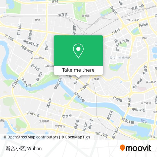 新合小区 map