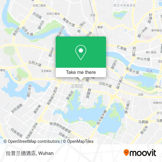 拉普兰德酒店 map