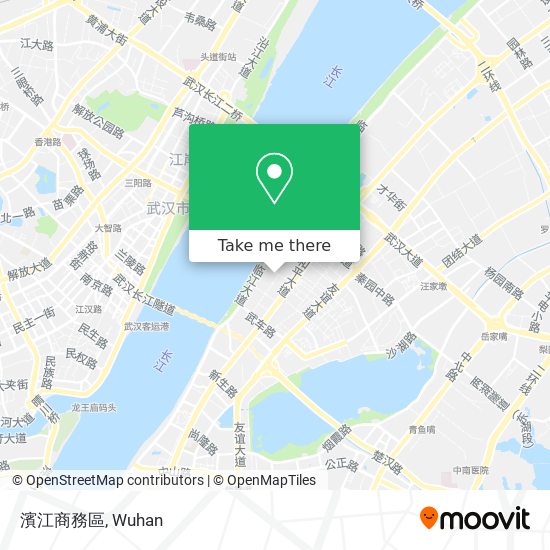 濱江商務區 map