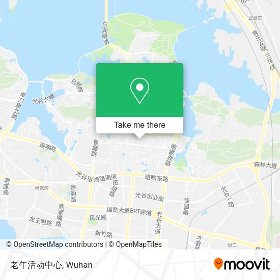 老年活动中心 map