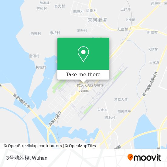 3号航站楼 map