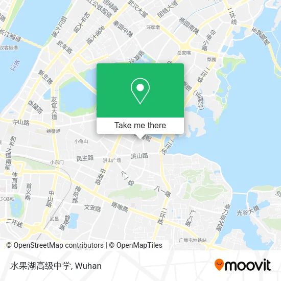 水果湖高级中学 map