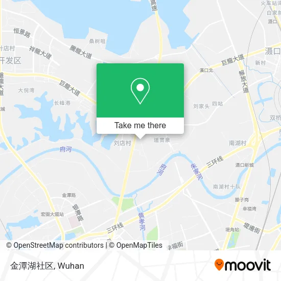 金潭湖社区 map