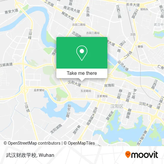 武汉财政学校 map