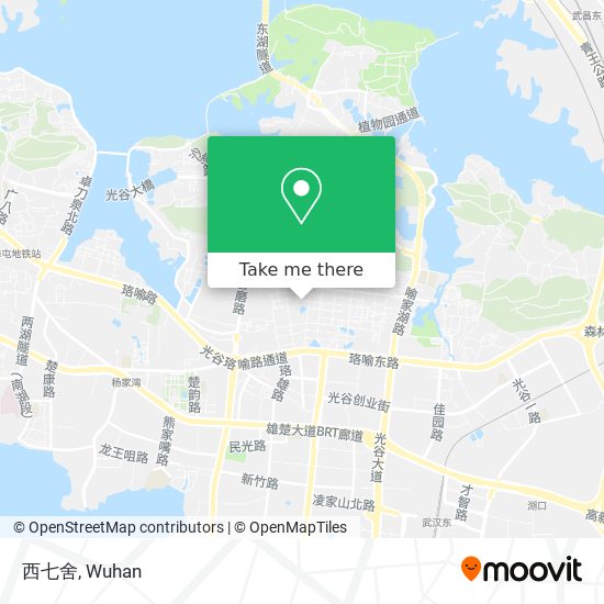 西七舍 map