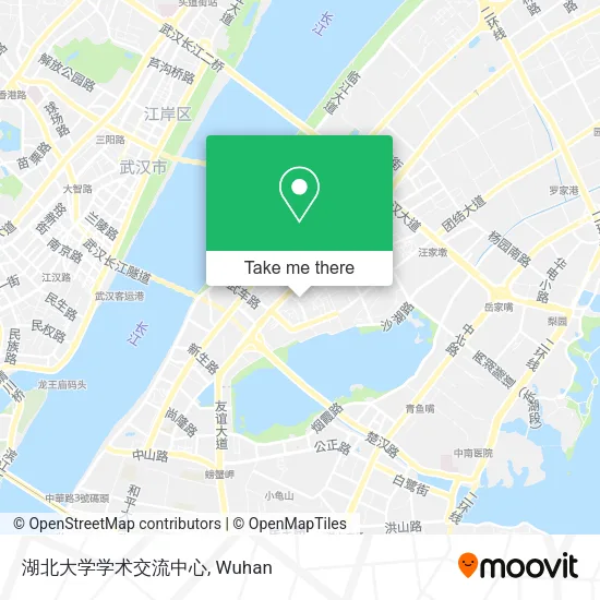 湖北大学学术交流中心 map