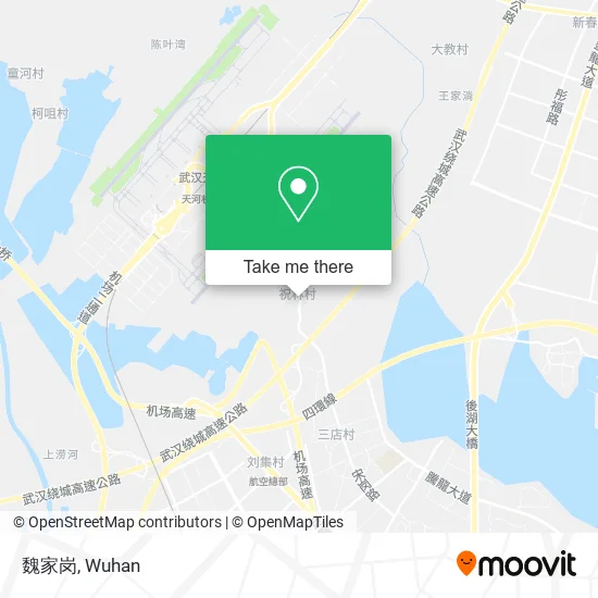 魏家岗 map