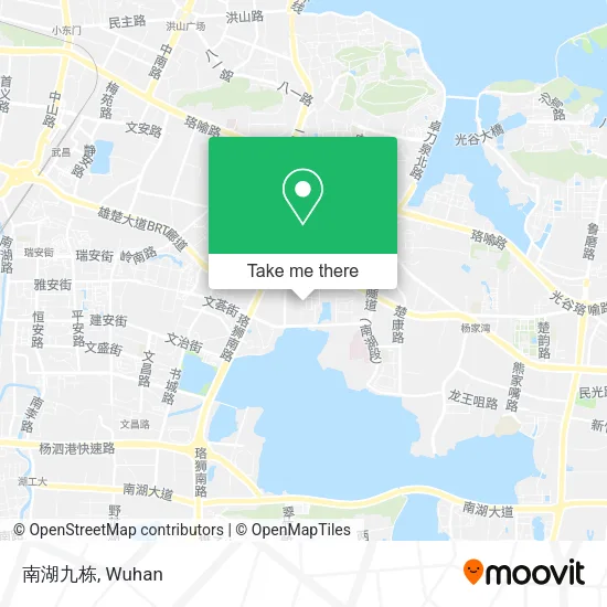 南湖九栋 map