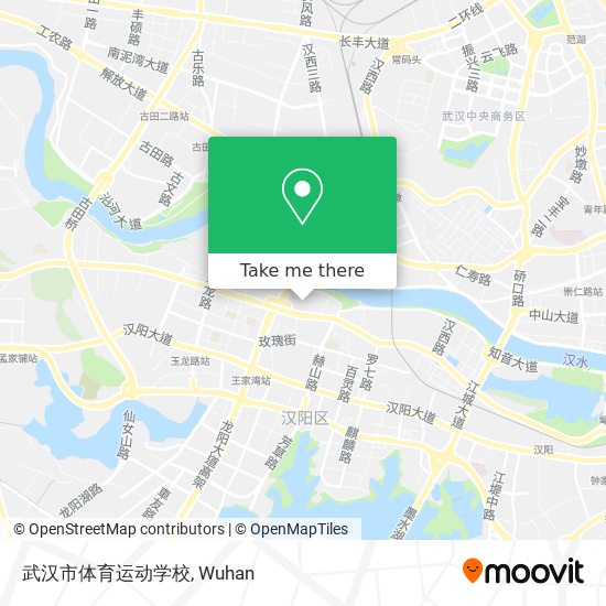 武汉市体育运动学校 map