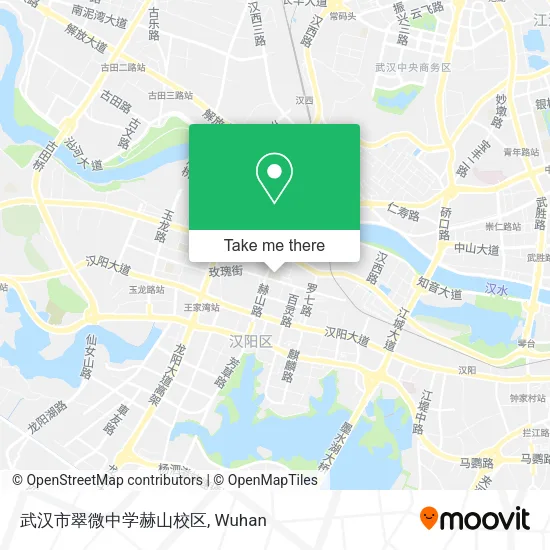 武汉市翠微中学赫山校区 map