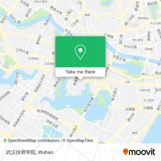 武汉技师学院 map