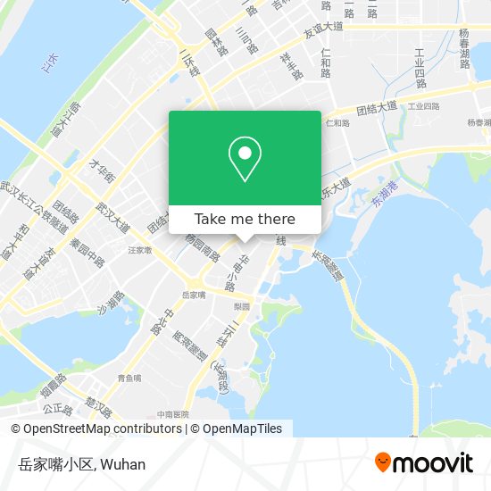 岳家嘴小区 map