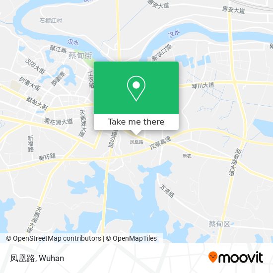 凤凰路 map