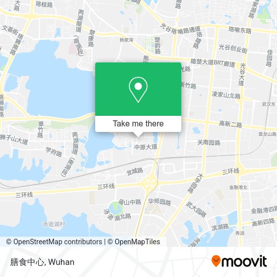 膳食中心 map
