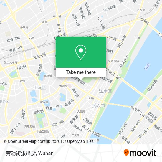 劳动街派出所 map