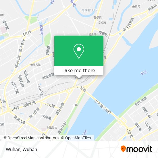 Wuhan map