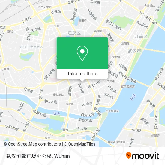 武汉恒隆广场办公楼 map