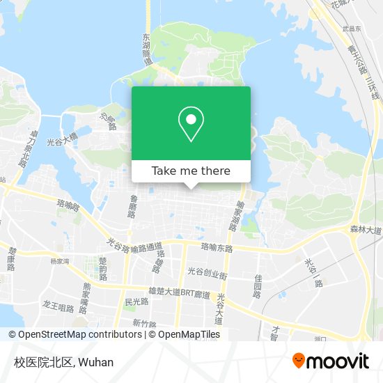 校医院北区 map