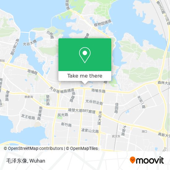毛泽东像 map
