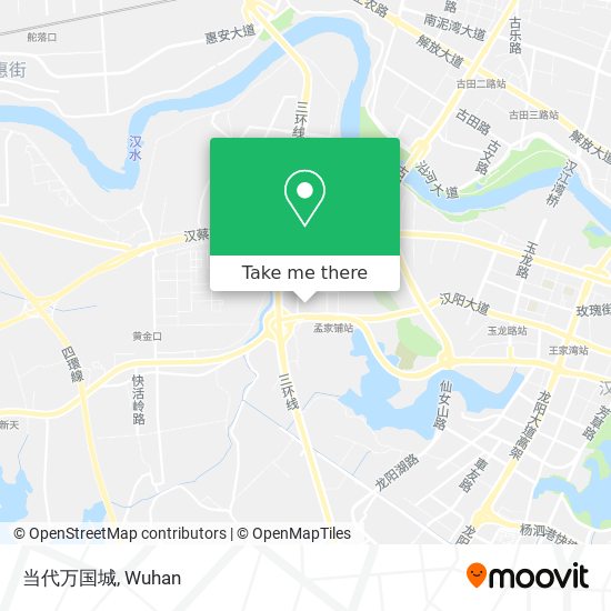 当代万国城 map