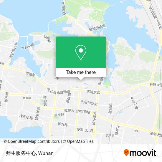 师生服务中心 map