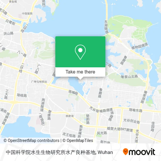 中国科学院水生生物研究所水产良种基地 map