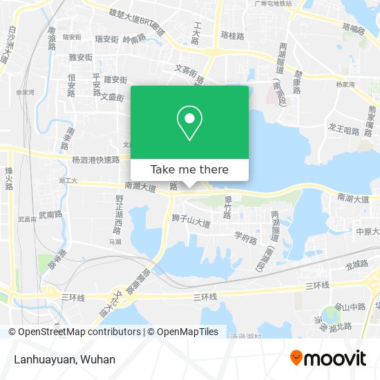 Lanhuayuan map