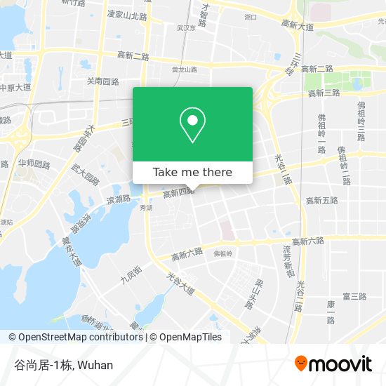 谷尚居-1栋 map