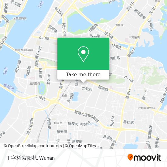 丁字桥紫阳苑 map