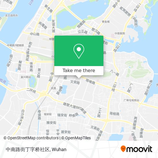 中南路街丁字桥社区 map