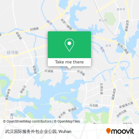 武汉国际服务外包企业公园 map