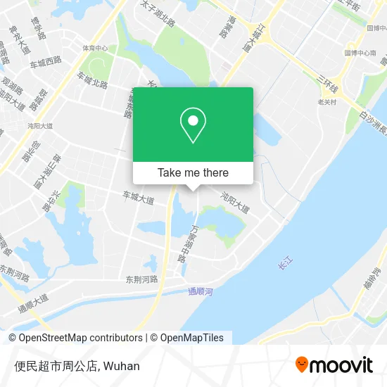 便民超市周公店 map