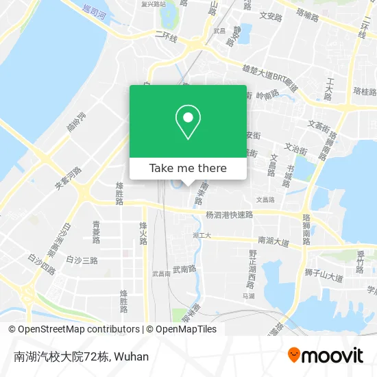 南湖汽校大院72栋 map