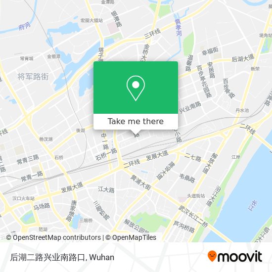 后湖二路兴业南路口 map