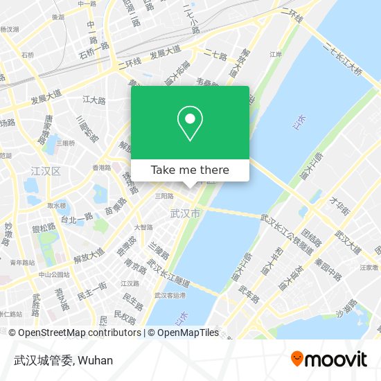 武汉城管委 map