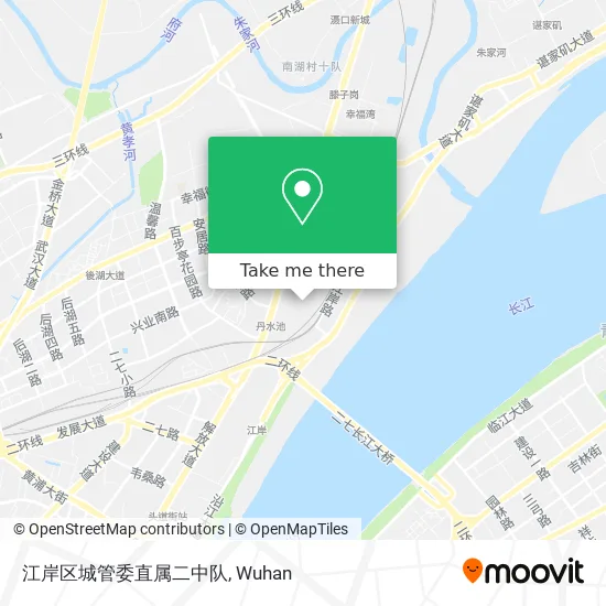 江岸区城管委直属二中队 map