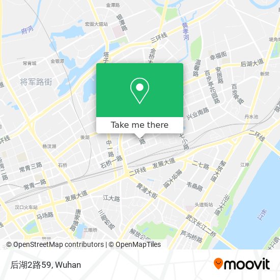后湖2路59 map
