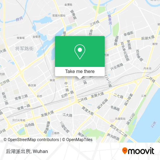 后湖派出所 map
