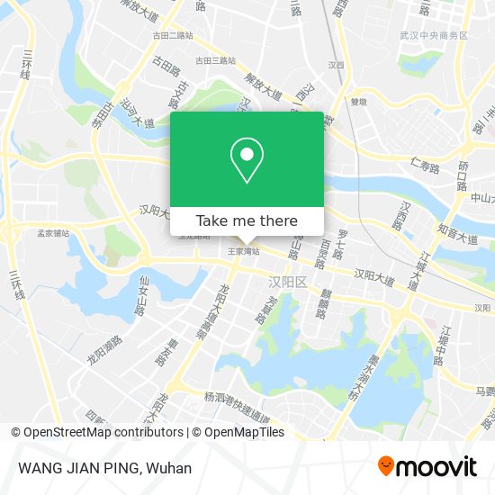WANG JIAN PING map