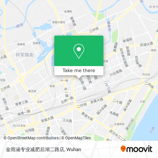 金雨涵专业减肥后湖二路店 map