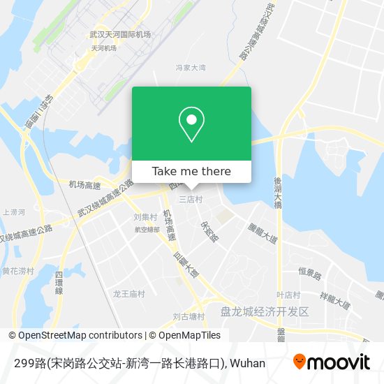 299路(宋岗路公交站-新湾一路长港路口) map