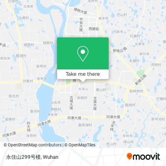 永佳山299号楼 map
