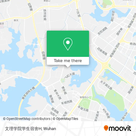 文理学院学生宿舍H map