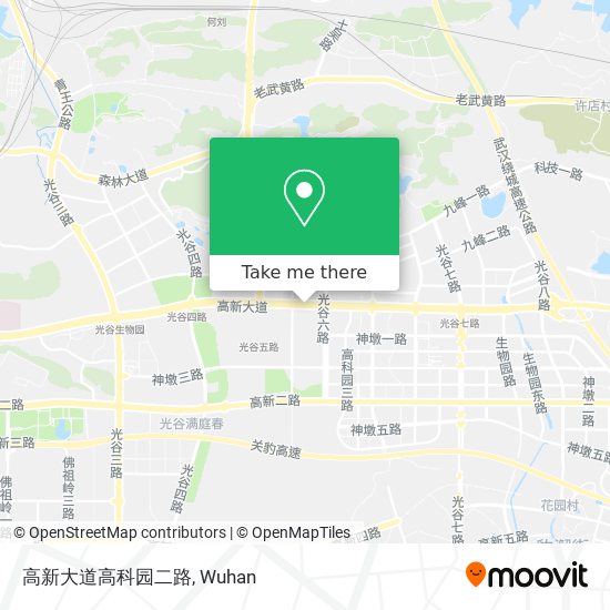 高新大道高科园二路 map