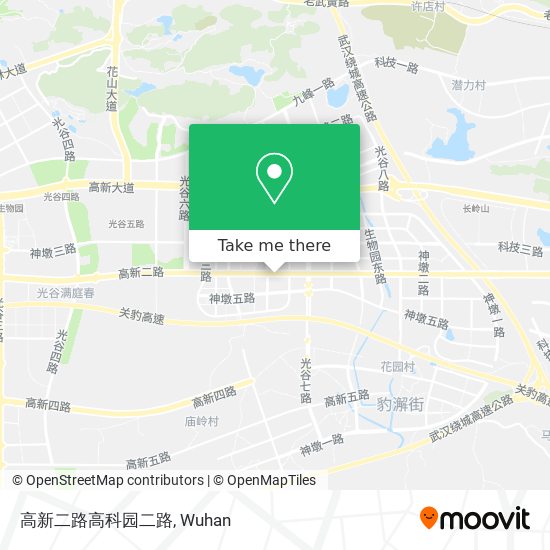 高新二路高科园二路 map