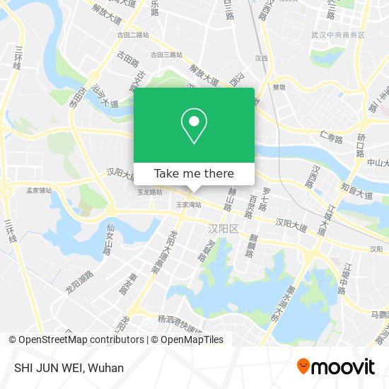 SHI JUN WEI map