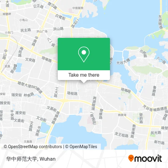 华中师范大学 map