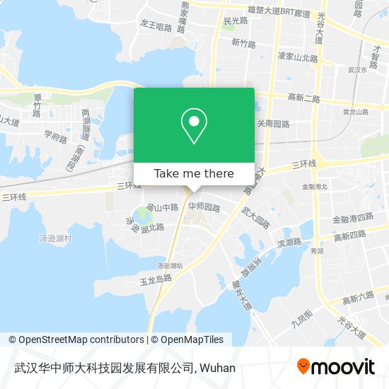 武汉华中师大科技园发展有限公司 map