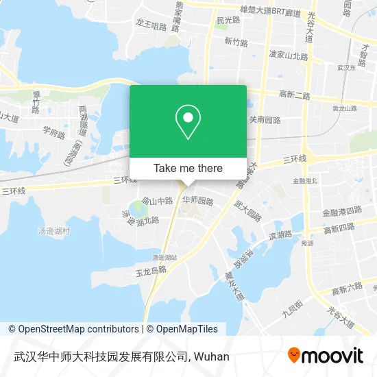 武汉华中师大科技园发展有限公司 map