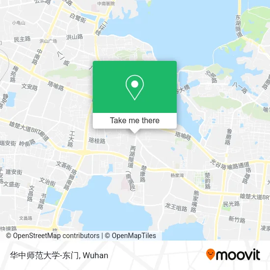 华中师范大学-东门 map
